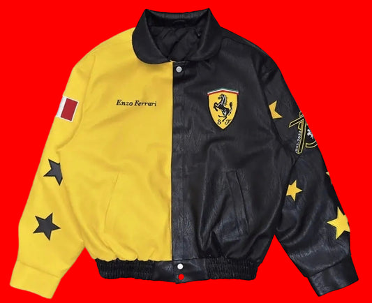 Inspired by Ferrari 1947 Heritage
Bomber Jacket - Black/Yellow Scuderia
SF