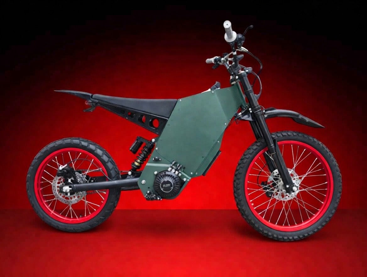 2025 Stealth Bomber Mid-Drive Ebike | New High-Power Electric Dirt Bike