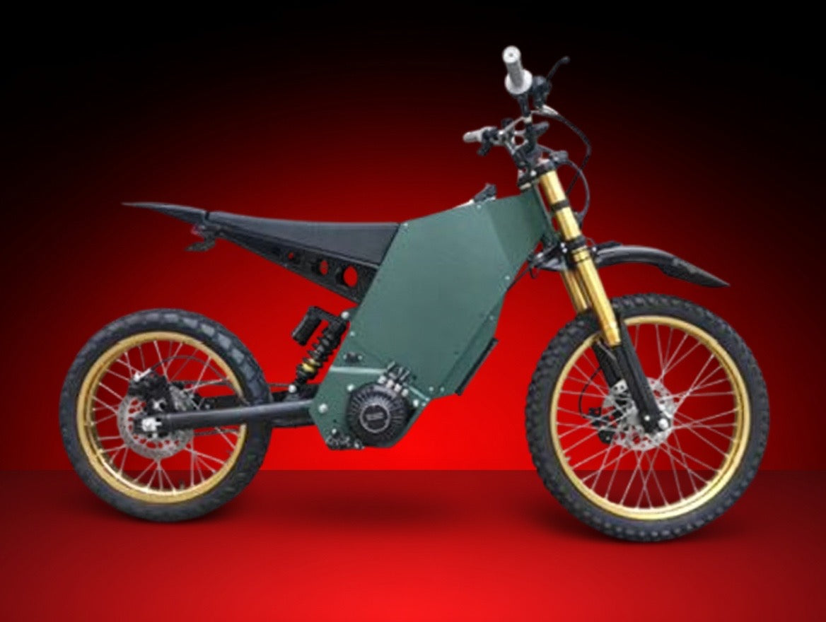 2025 Stealth Bomber Mid-Drive Ebike | New High-Power Electric Dirt Bike