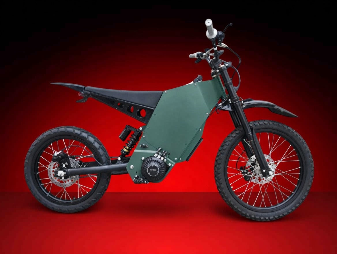 2025 Stealth Bomber Mid-Drive Ebike | New High-Power Electric Dirt Bike