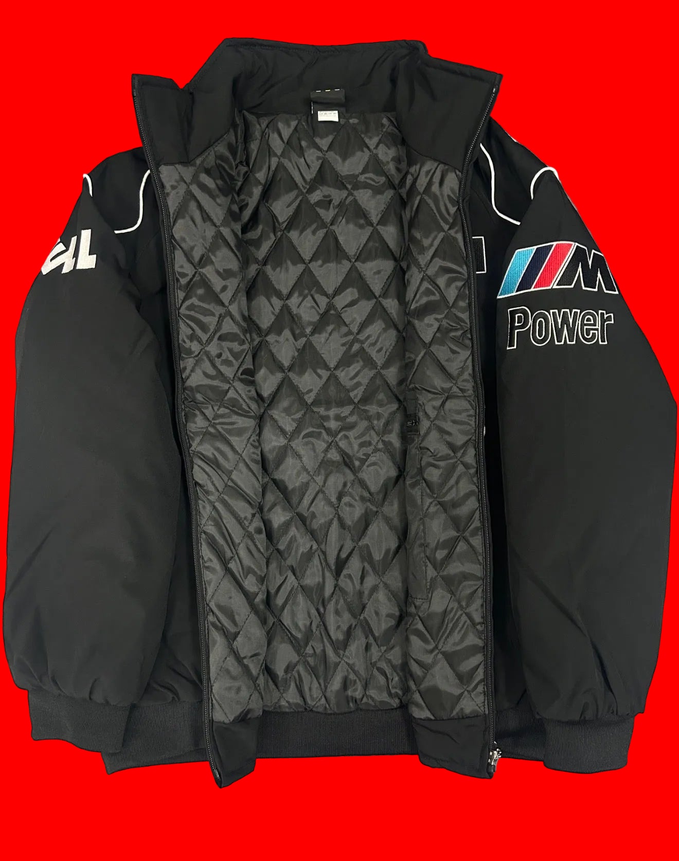 BMW Sauber F1 Petronas Racing Jacket Navv Blue & black Dell M Power Credit Suisse