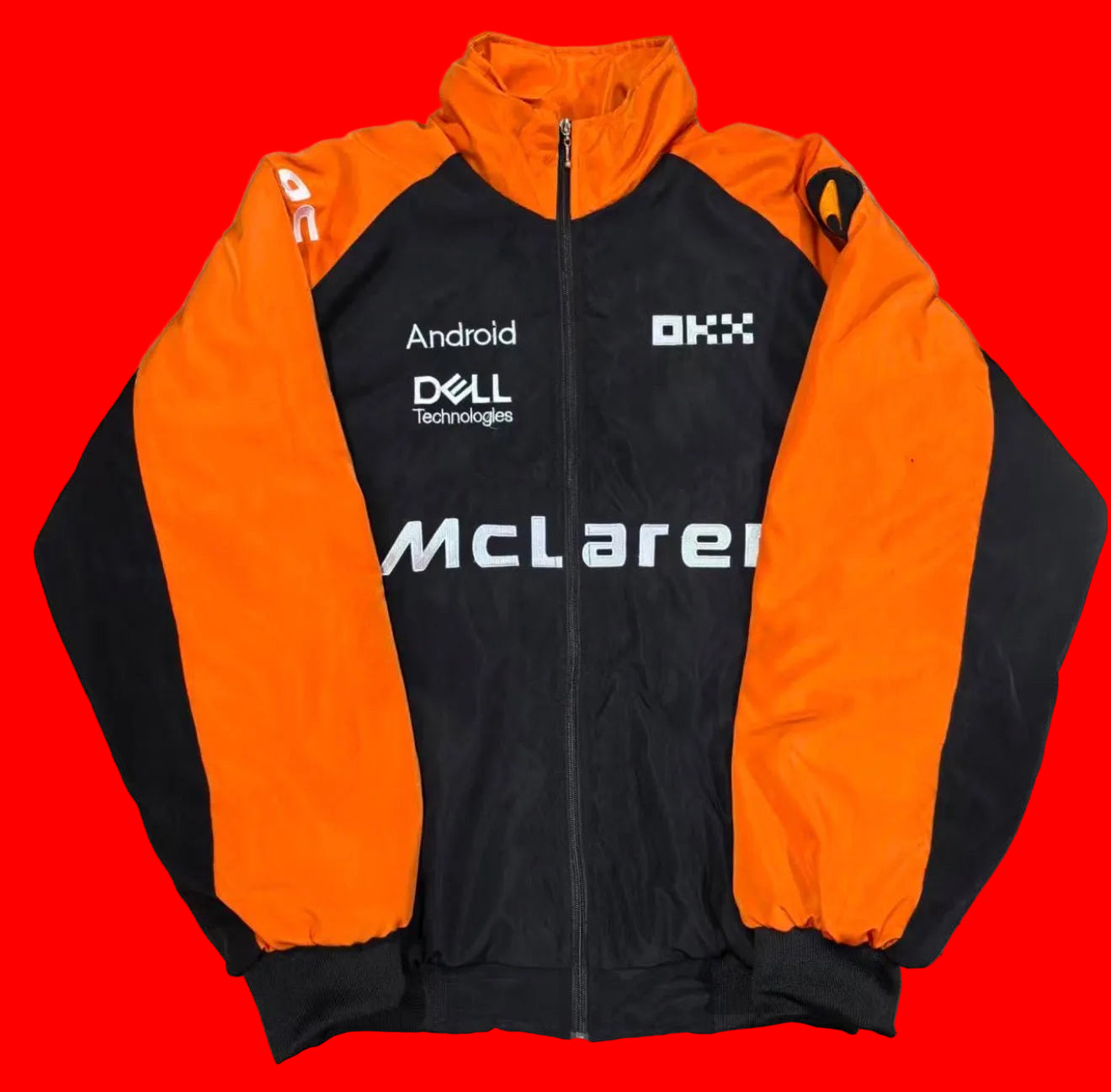 McLaren F1 Racing Jacket - Papaya
Orange Black Android Dell OKX Edition