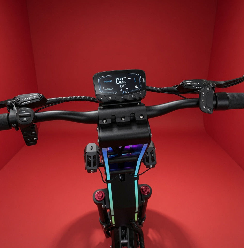 Geofought G14 72V Dual Motor E-Scooter - 100km Range, 13” Road Tires | In Stock USA
