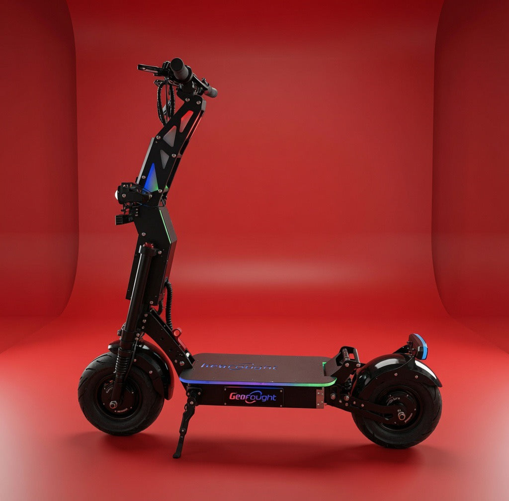 Geofought G14 72V Dual Motor E-Scooter - 100km Range, 13” Road Tires | In Stock USA