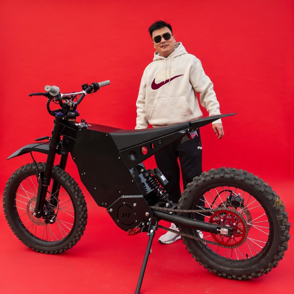 2025 Stealth Bomber Mid-Drive Ebike | New High-Power Electric Dirt Bike