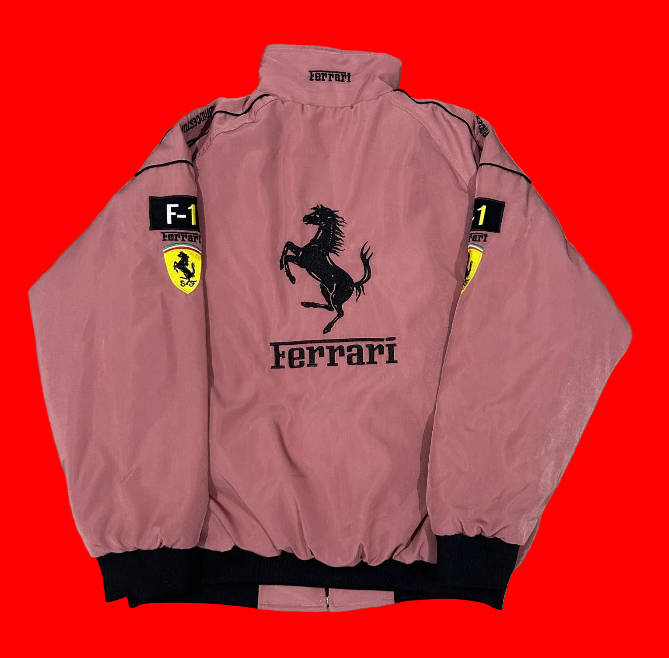 Ferrari F1 Pink Racing Jacket - Rose Scuderia Ferrari Puma Team Bomber Shell
UPS F-1 Edition