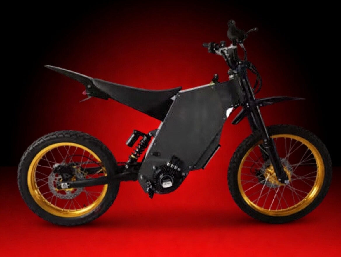 2025 Stealth Bomber Mid-Drive Ebike | New High-Power Electric Dirt Bike