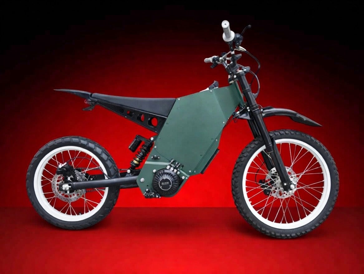 2025 Stealth Bomber Mid-Drive Ebike | New High-Power Electric Dirt Bike
